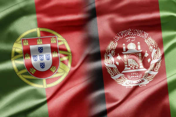 葡萄牙和阿富汗 — 图库照片