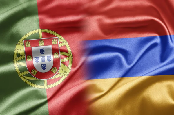 Portugal och Armenien — Stockfoto