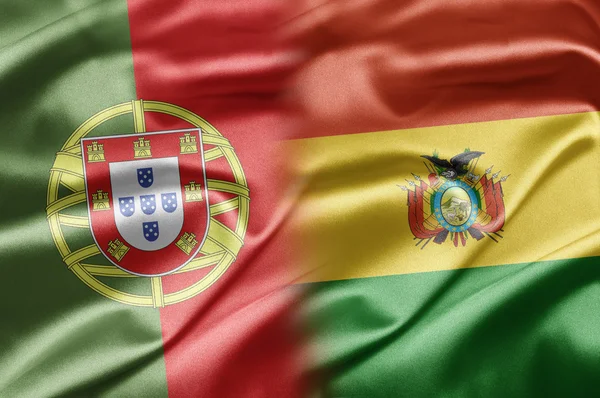포르투갈 및 볼리비아 — 스톡 사진