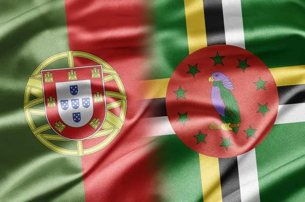 Portugal and Dominica — Stock Photo, Image