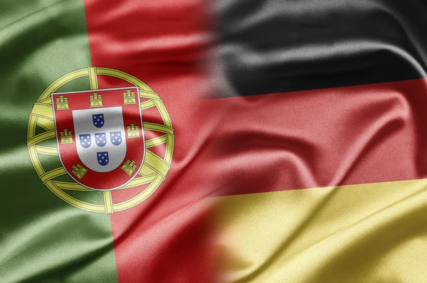 Portugal och Tyskland — Stockfoto