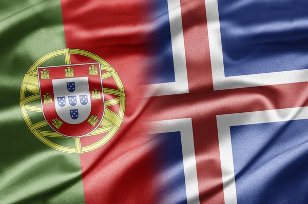 Portugal and Iceland — Stock Photo, Image