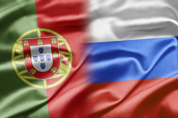 Portogallo e Russia — Foto Stock