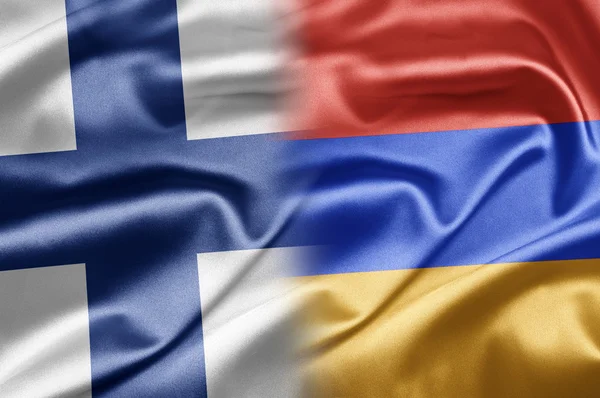 Finlândia e Arménia — Fotografia de Stock