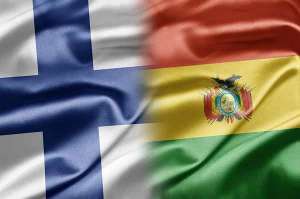 Finnland und Bolivien — Stockfoto