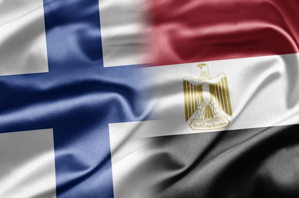 Finland och Egypten — Stockfoto