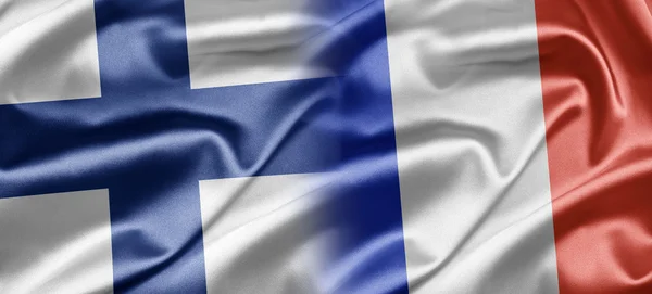 Finland en Frankrijk — Stockfoto