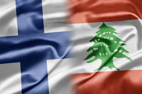 Finland and Lebanon — Stock Photo, Image