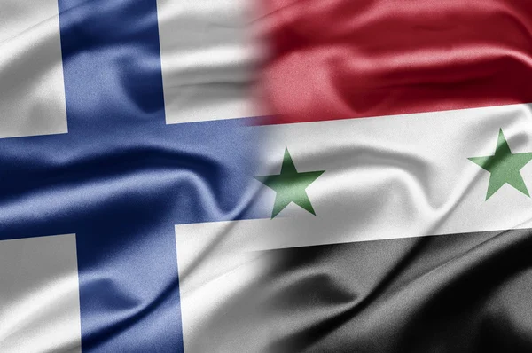 Finland och Syrien — Stockfoto