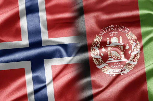 Noruega y Afganistán — Foto de Stock