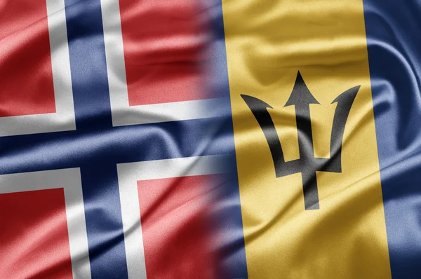 Noruega e Barbados — Fotografia de Stock