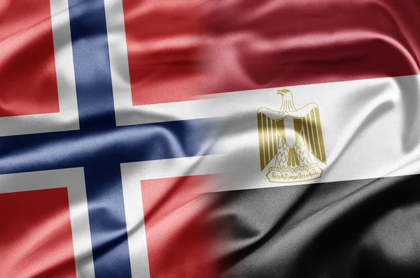 Noruega y Egipto — Foto de Stock