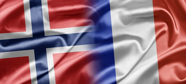 Norway and France — Stock Photo, Image