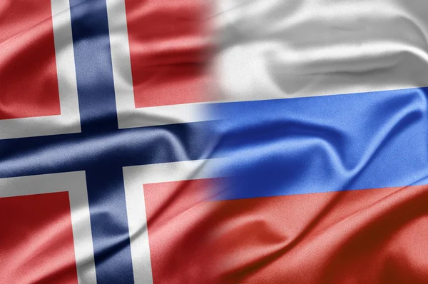Noorwegen en Rusland — Stockfoto