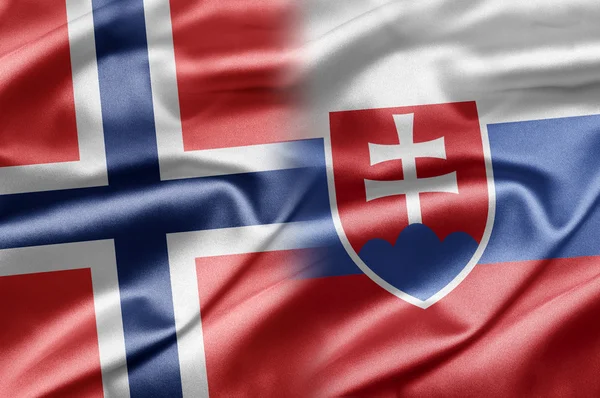 Noruega e Eslováquia — Fotografia de Stock