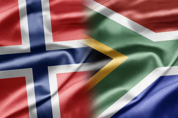 Noruega y Sudáfrica — Foto de Stock