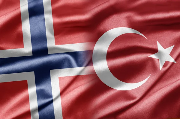 Norwegia i Turcja — Zdjęcie stockowe
