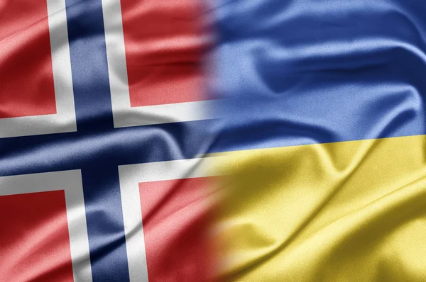 Norwegii i Ukrainie — Zdjęcie stockowe