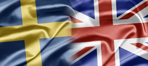 Schweden und Großbritannien — Stockfoto