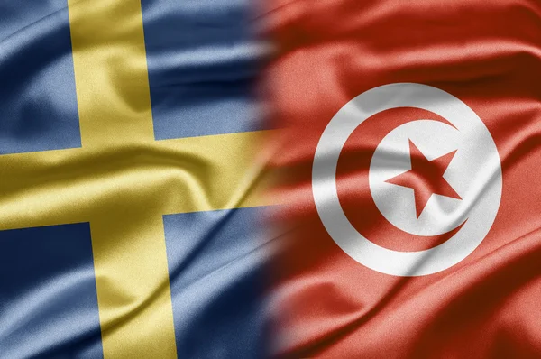 Sweden and Tunis — Stock Photo, Image