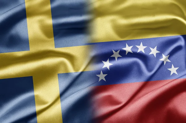 Sverige och venezuela — Stockfoto