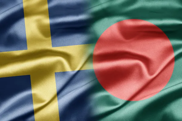 Sweden and Bangladesh — Stock Photo, Image