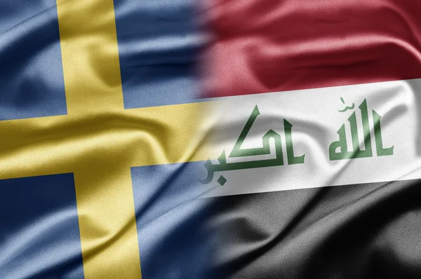 Schweden und Irak — Stockfoto
