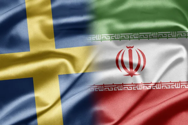 Suécia e Irão — Fotografia de Stock