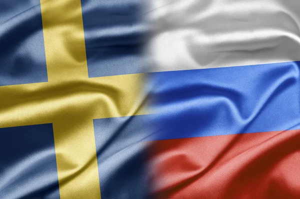 Schweden und Russland — Stockfoto