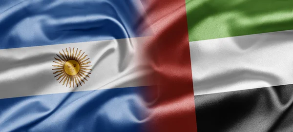 Argentina och Förenade Arabemiraten — Stockfoto