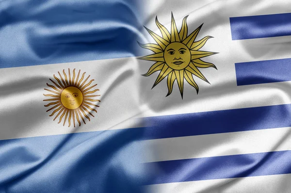 Argentina și Uruguay — Fotografie, imagine de stoc
