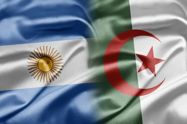 Argentina och Algeriet — Stockfoto