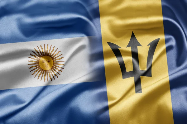 Argentina and Barbados — Stock Photo, Image