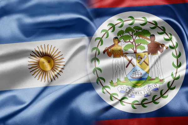 Argentina e Belize — Fotografia de Stock