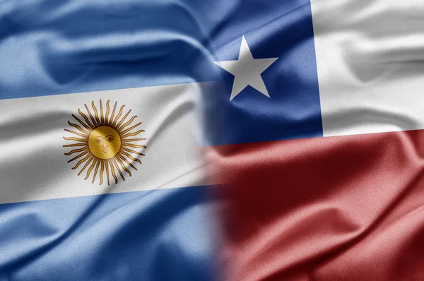Argentina och chile — Stockfoto