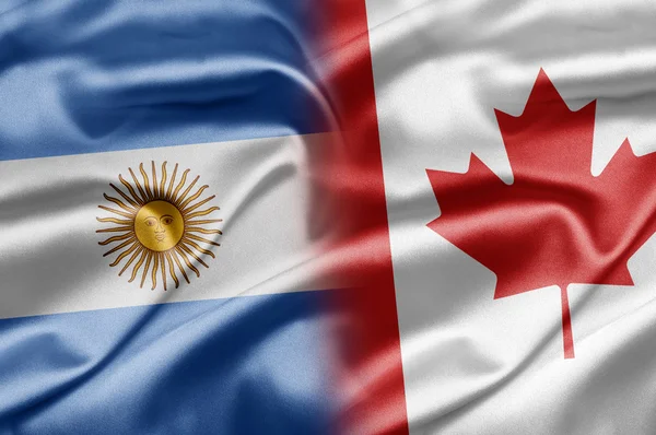 Argentina and Canada — Stock Photo, Image