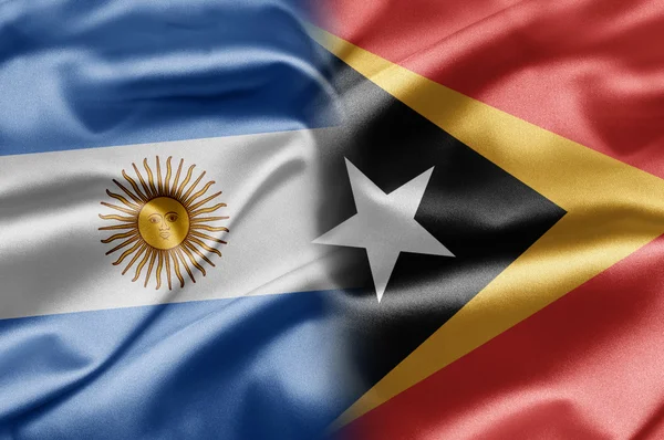 Argentina y Timor Oriental — Foto de Stock