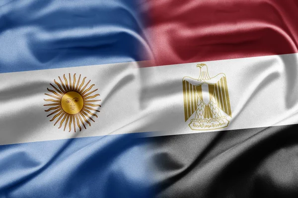 Argentina a egypt — Stock fotografie