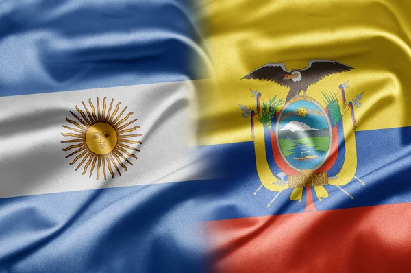 Argentinien und Ecuador — Stockfoto