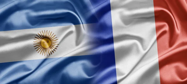 Argentyna i Francji — Zdjęcie stockowe