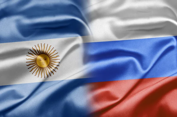 Argentyna i Rosji — Zdjęcie stockowe
