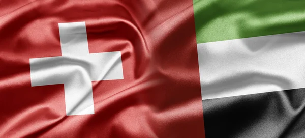 Switzerland and United Arab Emirates — Stock Photo, Image