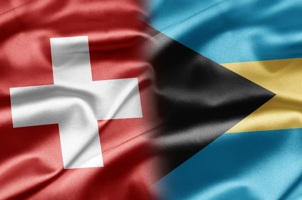 Switzerland and Bahamas — Stock Photo, Image