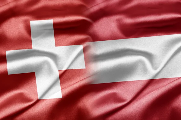 Suíça e Áustria — Fotografia de Stock