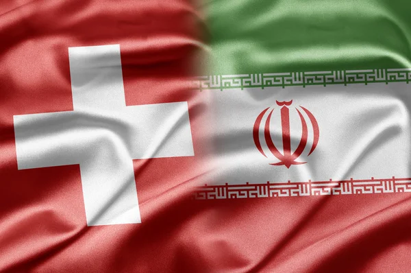 Suíça e Irão — Fotografia de Stock