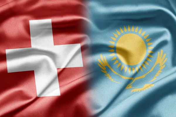 Switzerland and Kazakhstan — Stock Photo, Image