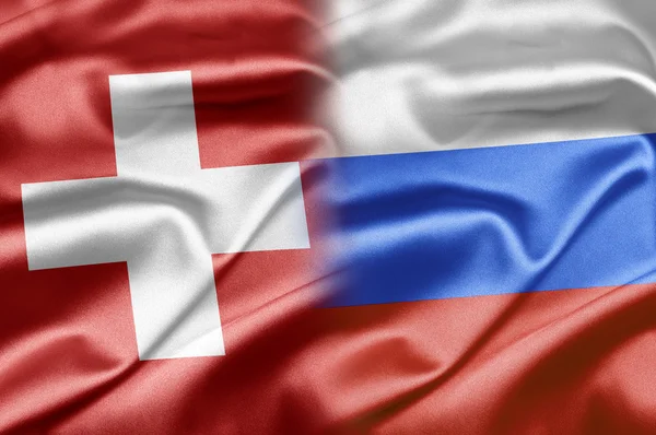 Ελβετία και η Ρωσία — Φωτογραφία Αρχείου