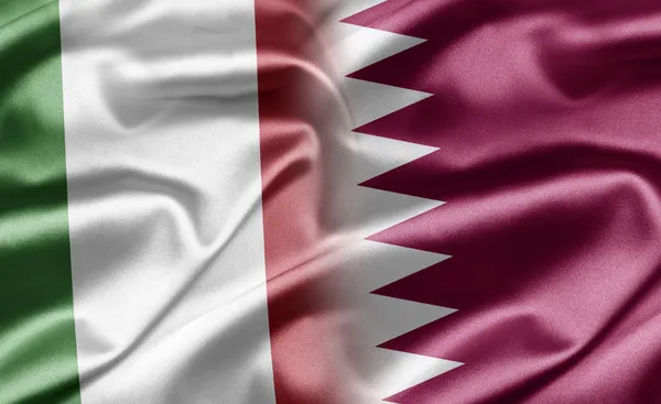 Italy and Qatar — Stock Photo, Image