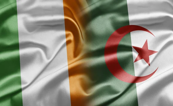 Ірландія та Алжиру — стокове фото