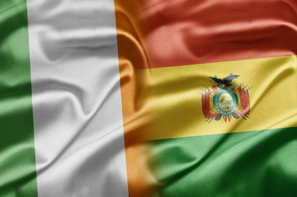 Irsko a Bolívie — Stock fotografie